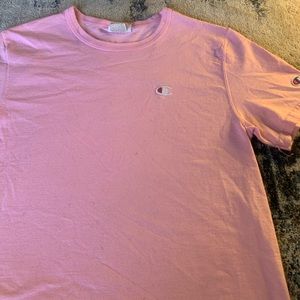 Size small, all pink t shirt, Champion.
